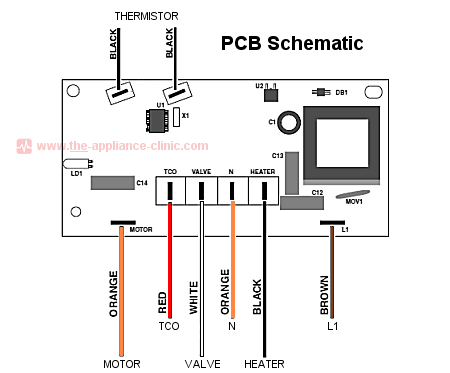 IM6 Icemaker PCB Schematic