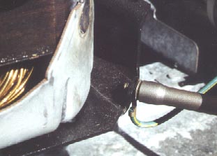 Disconnect Ground Wire