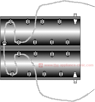 Start stringing heater coil