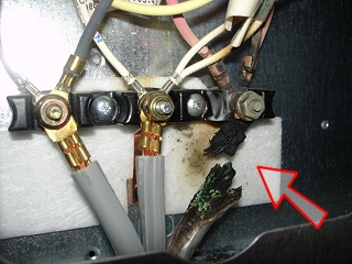 Typical range main terminal block